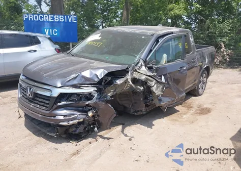 2017 Honda Ridgeline Rtl-T из США, поврежденный, VIN 5FPYK3F62HB016568